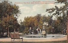 Fountain City Park Sauk Centre Minnesota 1909 Chas E. Morris Postcard picture
