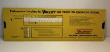 VINTAGE VALMONT INDUSTRIES PERFORMANCE CALCULATOR AGRICULTURAL ADVERTISEMENT  picture