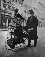 Karl Gerhard, who planning tour world pram, circa 1910. hoping mak Old Photo picture