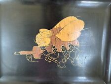 NAVY SEABEES WW II CAN DO Custom Tray Wall Art  ONE of A KIND - USN - Militaria picture