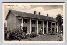 Onsted MI-Michigan, Historic Springville Inn, Advertising, Vintage Postcard picture