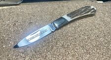 Fox N Hound Genuine Stag Knife AAA+ NICE STAG Made In Italy MIB NR picture