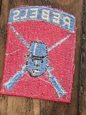 WWII Army Georgia Rebels ROTC OCS Military Academy Patch L@@K picture
