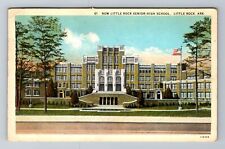 Little Rock AR-Arkansas, New Little Rock High School, Vintage c1932 Postcard picture