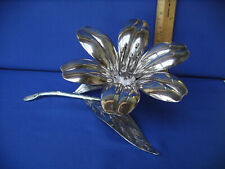 Mid Century Modern Lotus Flower Petal Sculpture Art Personal Ash Tray RARE MCM picture