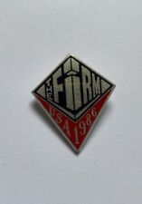 The Firm Tock Band USA 1986 Enamel Badge Jimmy Page RARE picture