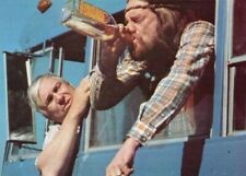 Honeysuckle Rose Willie Nelson drinks whiskey with Slim Pickens 5x7 inch photo picture