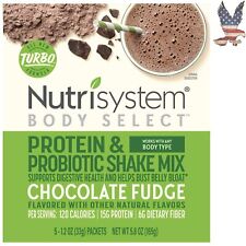 Decadent Nutrisystem Turbo Shake Chocolate Probiotic Weight Loss Support 5 Pack picture