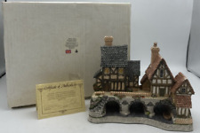 David Winter Cottages Arches Thrice Figurine Collection 1993 Vintage Box and COA picture