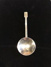 Artisan Hand Made Sterling Silver Arts & Crafts Style Sterling Silver Spoon  picture