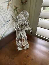 Vintage MIKASA Lead Crystal Angel Playing Violin - Herald Collection - Germany picture