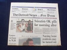 1996 JUNE 29 DETROIT NEWS/FREE PRESS NEWSPAPER-OK MORNING AFTER PILLS - NP 7215 picture
