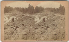 1885 Great Avalanche Jefferson New Hampshire Kilburn Vintage Stereoview picture