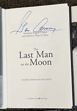 GENE CERNAN SIGNED The Last Man on the Moon (Moonwalker) Not Personalized 1st Ed picture