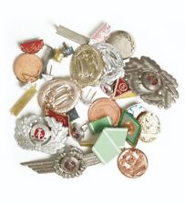 East German Metal Insignia Assortment - 50 Pieces picture