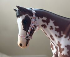 Custom Breyer Or Peter Stone Traditional Model Horse Tack Floral Pattern picture