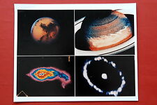 HUBBLE OBSERVES THE UNIVERSE ORIGINAL KODAK COLOR PHOTO MARS SATURN picture