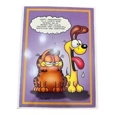 Vintage Argus Garfield And Odie Anniversary Card 65082-35C picture