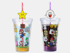 Pre Sale Nintendo Exclusive Super Mario Straw Tumbler Teresa Boo NEW picture