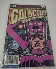 Super-Villain Classics #1 Origin of Galactus Layton Cover Marvel 1983 High Grade picture