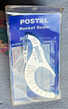 Vintage Pelouze Pocket Mail Envelope Postal Portable Metal Clip Scale Cannabis picture