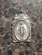Vintage Blessed Virgin Mary Angels Medal  picture