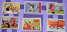 1957 GOOFY POST CARD COMPLETE (60) SET TOPPS IN GOOD CONDITION *RARE* picture