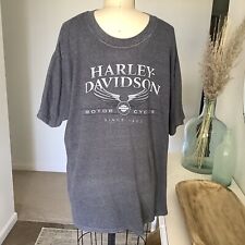 Harley Davidson Shirt Mens XL Authentic Black Label Twin Falls Idaho  picture