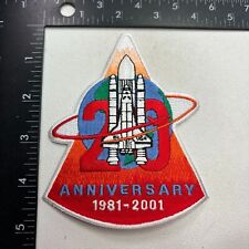 1981-2001 NASA SPACE SHUTTLE 20TH ANNIVERSARY Patch 00.E picture