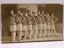 Postcard Easton Pennsylvania Young Women in Front of Hotel Easton June 12, 1928 picture