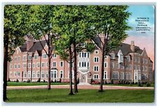 1940 Women's Residence Hall Purdue University La Fayette Indiana IN Postcard picture