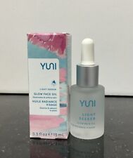 YUNI Beauty Light Seeker Glow Face Oil 0.5oz NEW IN BOX picture