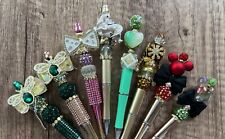 Custom beaded pens. Luxury Inspired Gifts. Basket filler. Journal. Teen. Party picture