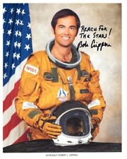 ROBERT BOB L. CRIPPEN signed 8x10 NASA ASTRONAUT litho photo GREAT CONTENT picture