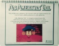 AN AMERICAN TAIL, BLUTH STUDIOS DEALER NOTEBOOK OF CEL SETUPS w/Prices, NEW MINT picture