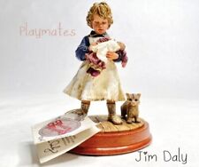 Timeless Treasures JIM DALY ‘PLAYMATES’ FIGURINE~  1991 RAG DOLL & CAT picture