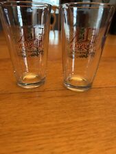 Two Elk Mountain pint Glasses Both In Very Good/near Mint Condition . picture