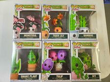 Funko Pop Flora plants full mystery set of 6 with cards picture