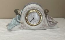 Two Sisters Clock #5776 Lladro Retired Excellent Condition With Original Box picture