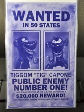 Tiggomverse #1 Tiggom Capone Wanted Poster Purple Variant 2/25 picture