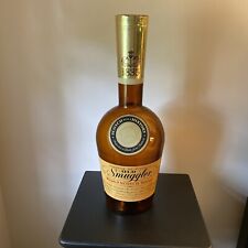 Old Smuggler Scotch Whiskey Empty Factice Bar Display Glass Bottle- Huge-VTG picture