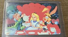 Vintage Alice In Wonderland Joker Mad Hatter Playing Card Game Very Rare Card picture
