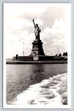 RPPC Statue of Liberty New York City Harbor VTG Postcard 1498 picture
