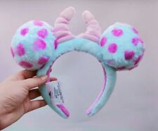 Disney Pixar Monsters Inc Disney Parks Sulley Sully Fuzzy Ear Headband 2023 picture