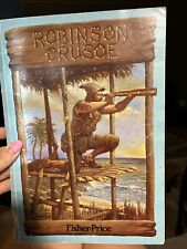 Robinson Crusoe Fisher-Price Marvel 1984 Comic Book No Tape picture