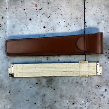Vintage Lafayette Slide Rule F 428 with Leather Case Holder And Box  - Very Nice picture