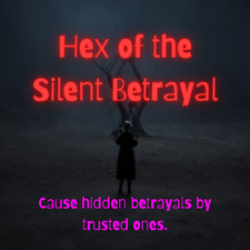 Hex of the Silent Betrayal - Powerful Black Magic Curse for Hidden Betrayals picture