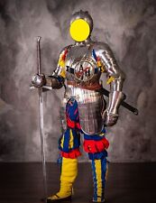 Medieval Knight Landsknecht Suit of Armor 14th Century Soldier Armour Costume picture