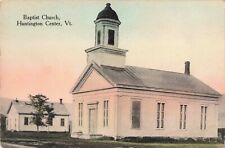 Baptist Church Huntington Center Vermont VT c1910 Postcard picture