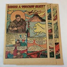 1942 four page cartoon story~ FATHER BERNARD HUBBARD The Glacier Priest picture